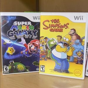 WII GAMES take both for 18$